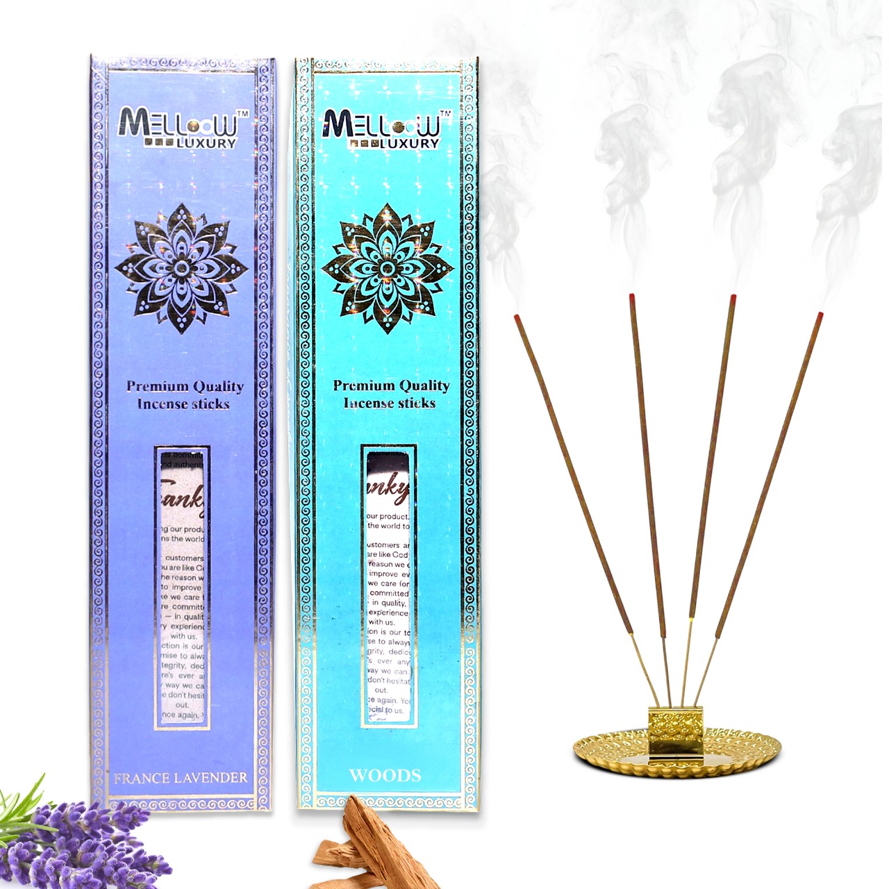 France Lavender and Woods Incense Sticks France Lavender and Woods Incense Sticks