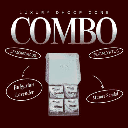 Melloow Luxury Rose Loban Guggul Mysore Sandal