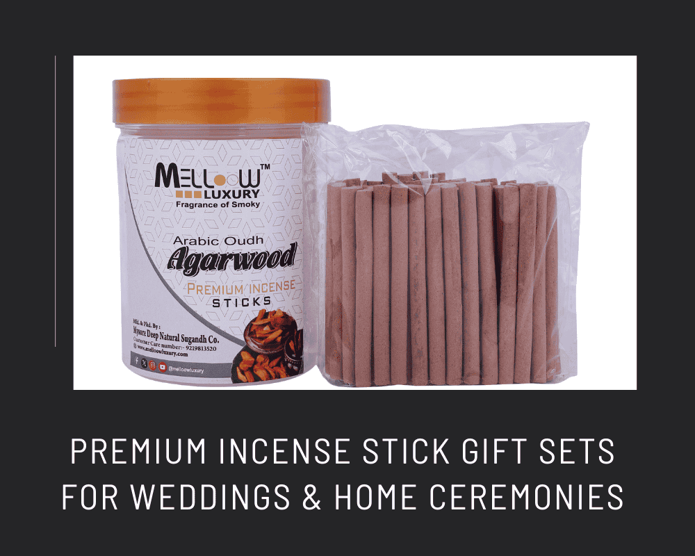 Premium Incense Stick Gift Sets for Weddings & Home Ceremonies