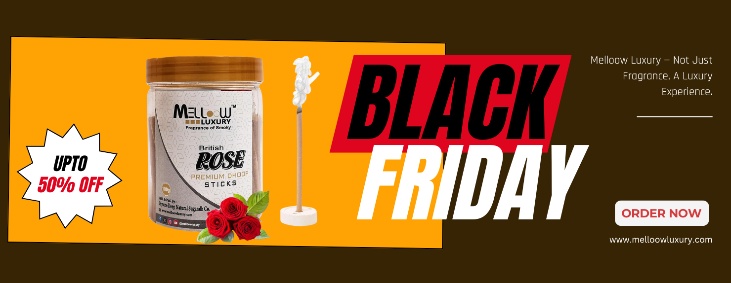 Melloow Luxury Agarbatti Black Friday Sale