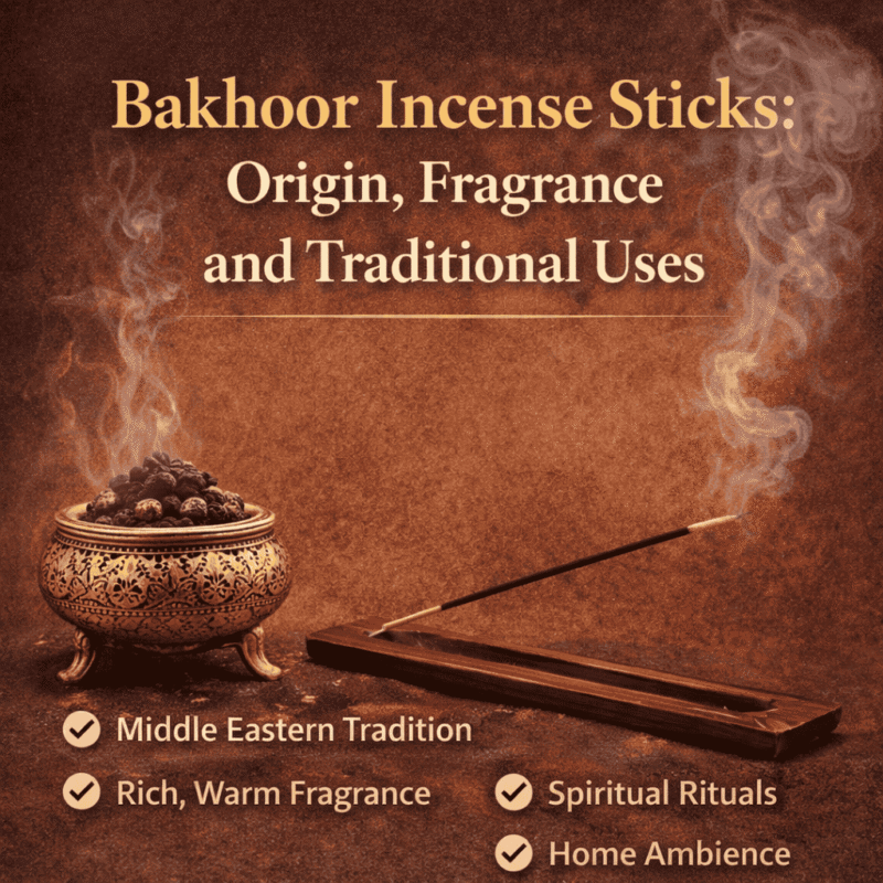 Bakhoor Incense Sticks Origin, Fragrance and Traditional Uses