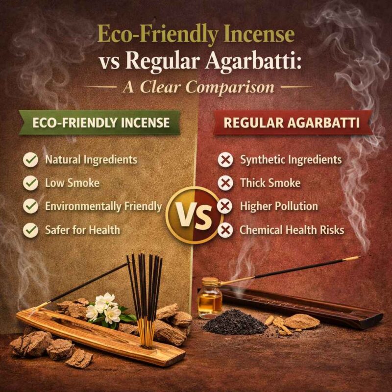 Eco-Friendly Incense vs Regular Agarbatti A Clear Comparison