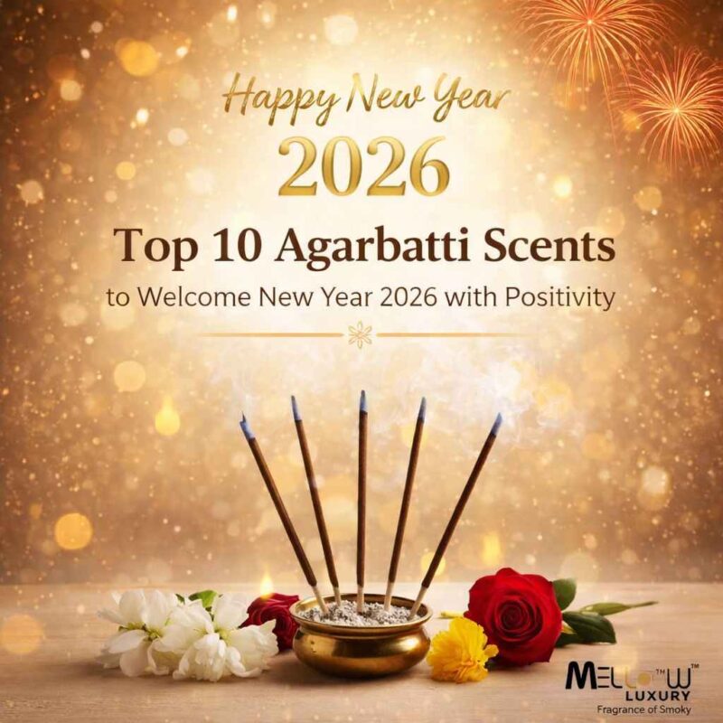 Top 10 Agarbatti Scents to Welcome New Year 2026 with Positivity