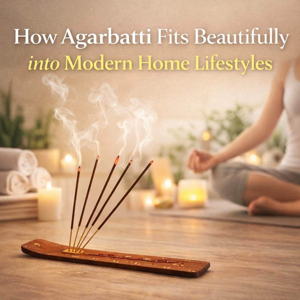 How Agarbatti Fits Beautifully into Modern Home Lifestyles