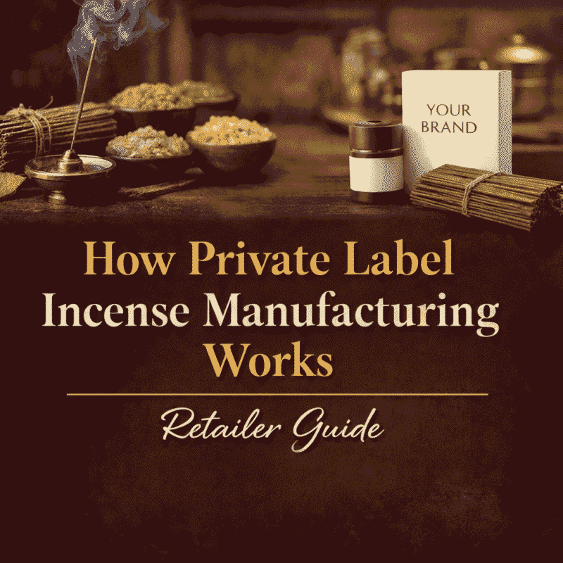 How Private Label Incense Manufacturing Works Retailer Guide