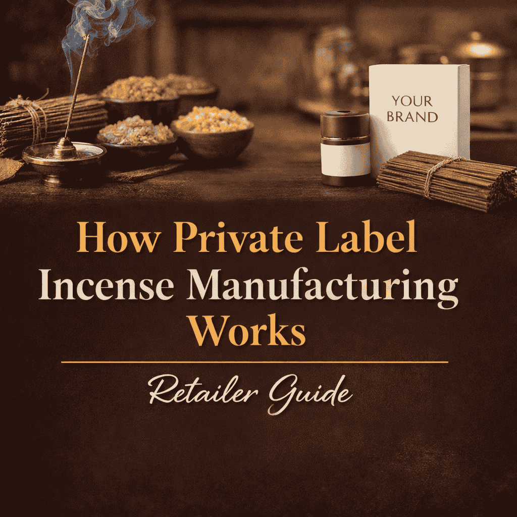How Private Label Incense Manufacturing Works Retailer Guide
