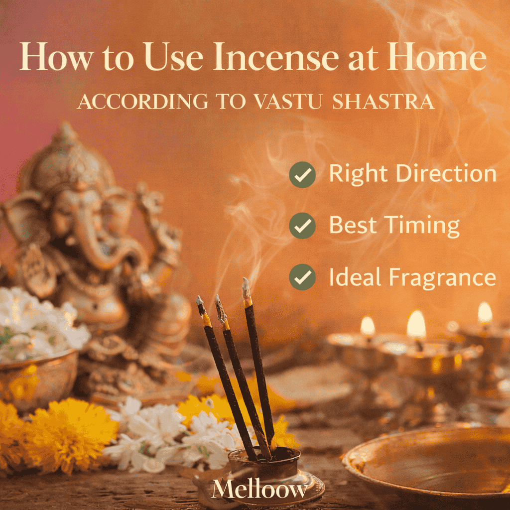 How to Use Incense at Home According to Vastu Shastra
