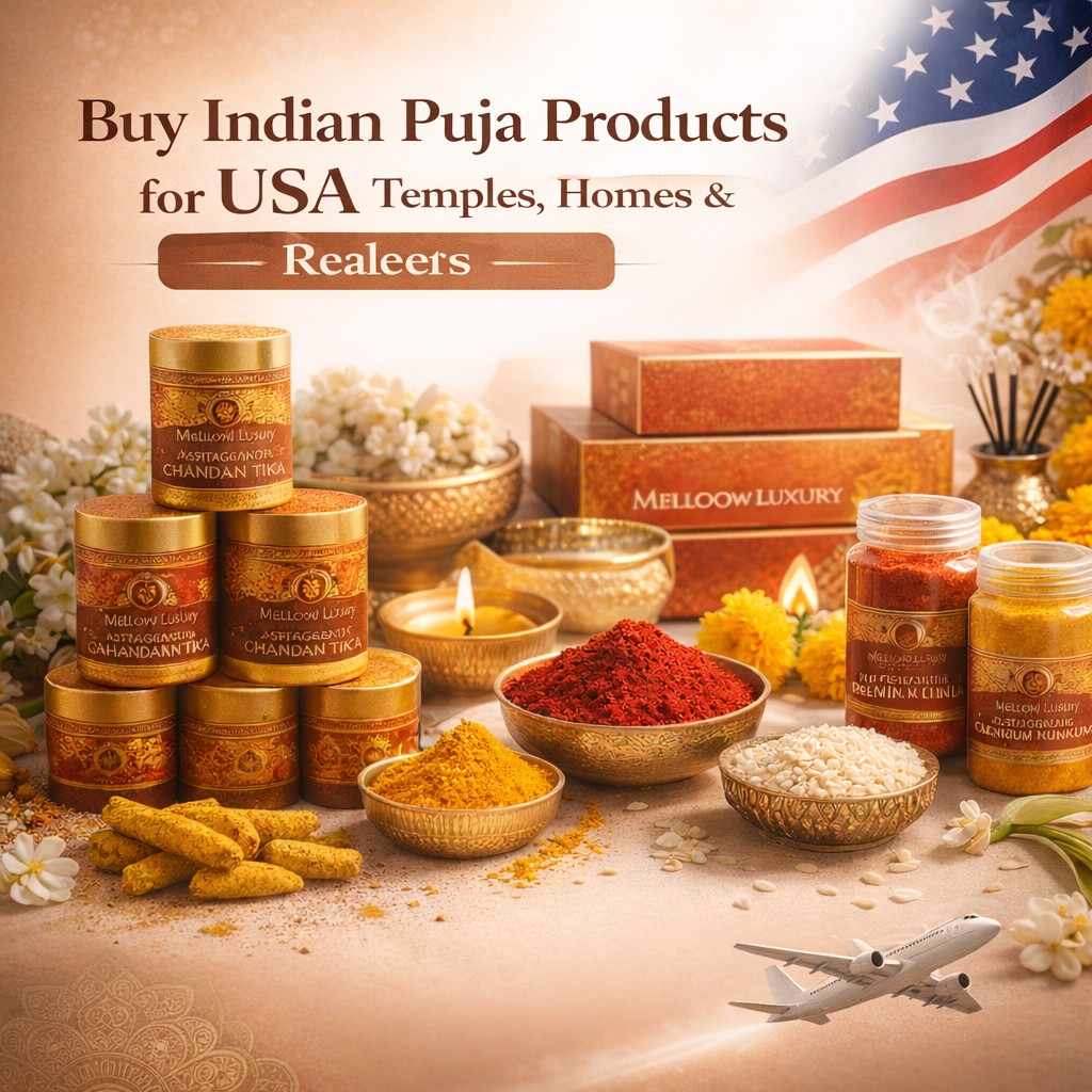 Buy Indian Puja Products for USA – Temples, Homes & Retailers