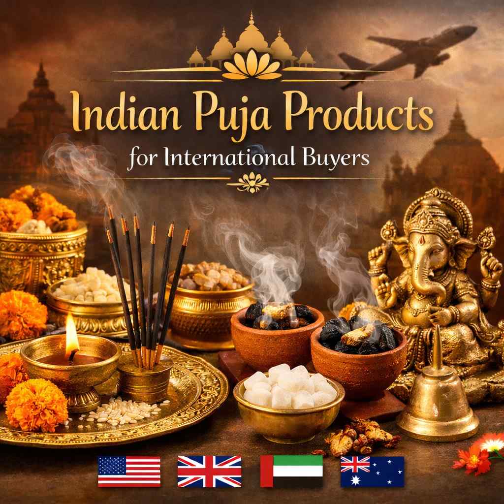Indian Puja Products for International Buyers