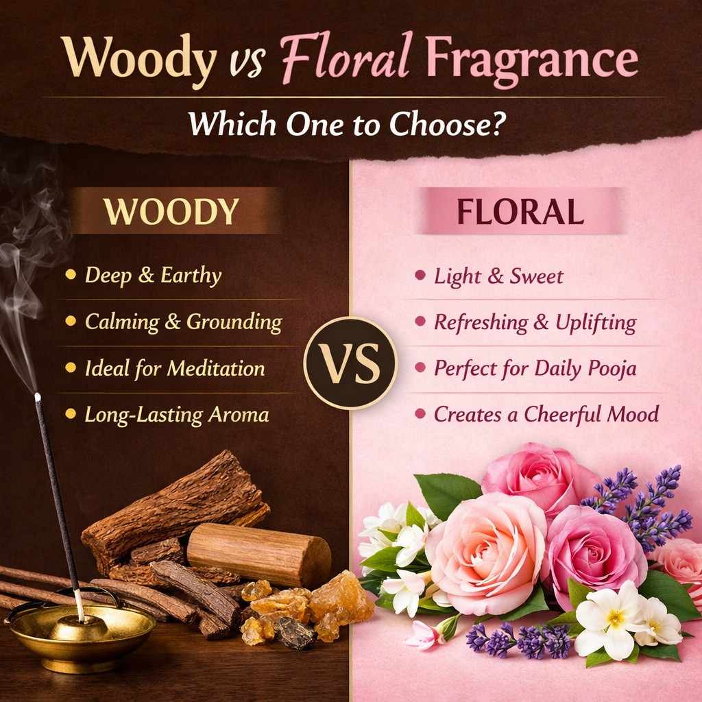 Woody vs Floral Fragrance – Which One to Choose