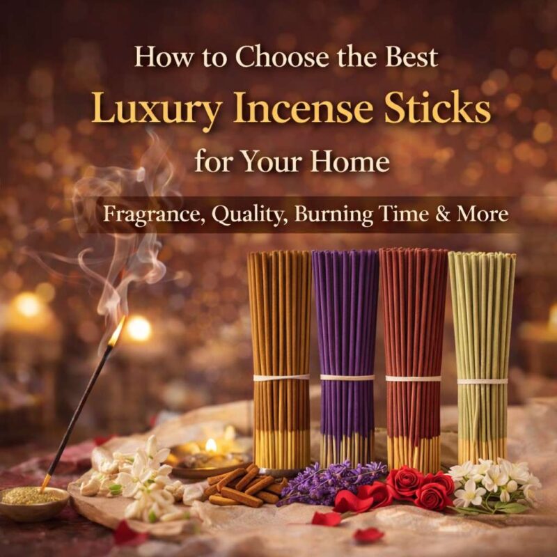 How to Choose the Best Luxury Incense Sticks for Your Home