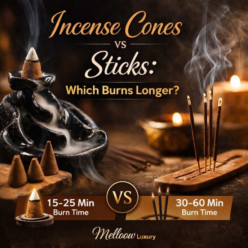 Incense Cones vs Sticks Which Burns Longer