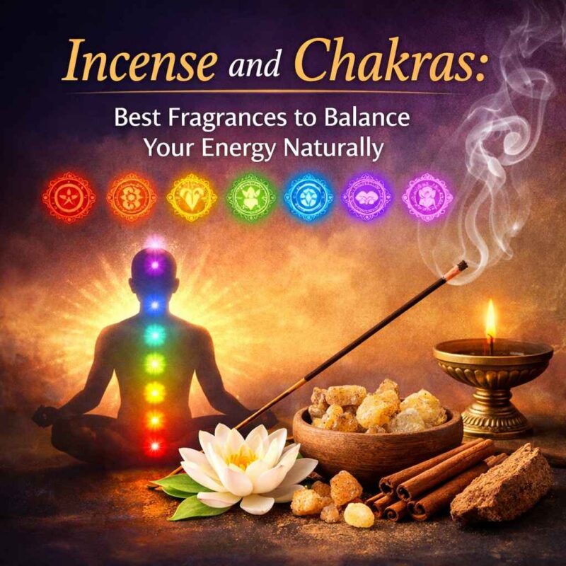 Incense and Chakras Best Fragrances to Balance Your Energy Naturally