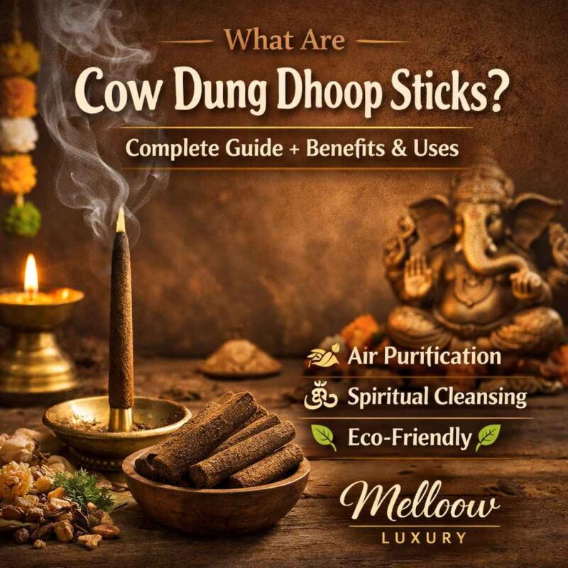 What Are Cow Dung Dhoop Sticks Complete Guide + Benefits & Uses
