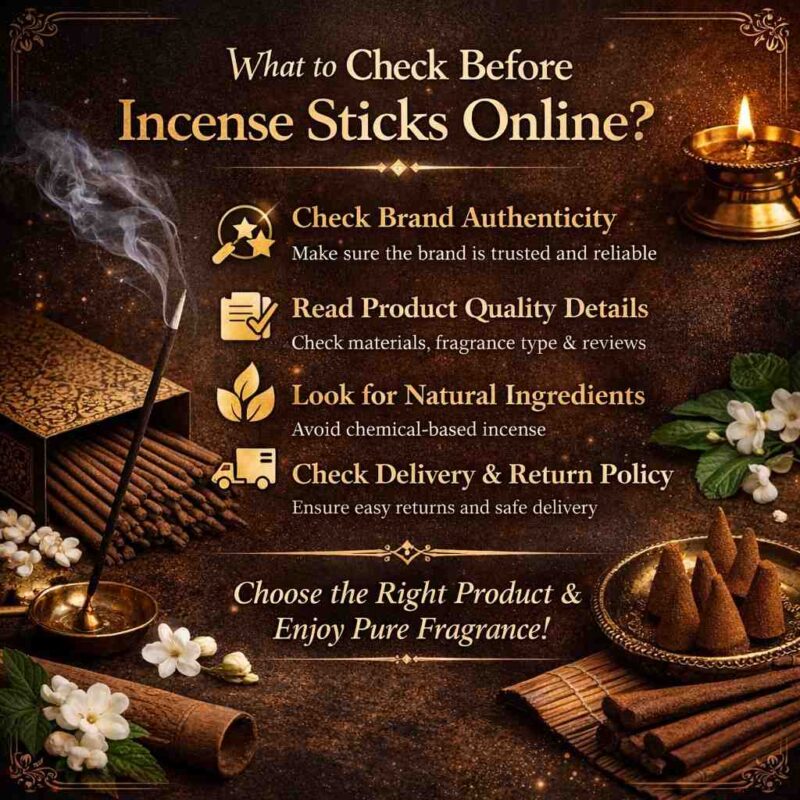 What to Check Before Buying Incense Sticks Online