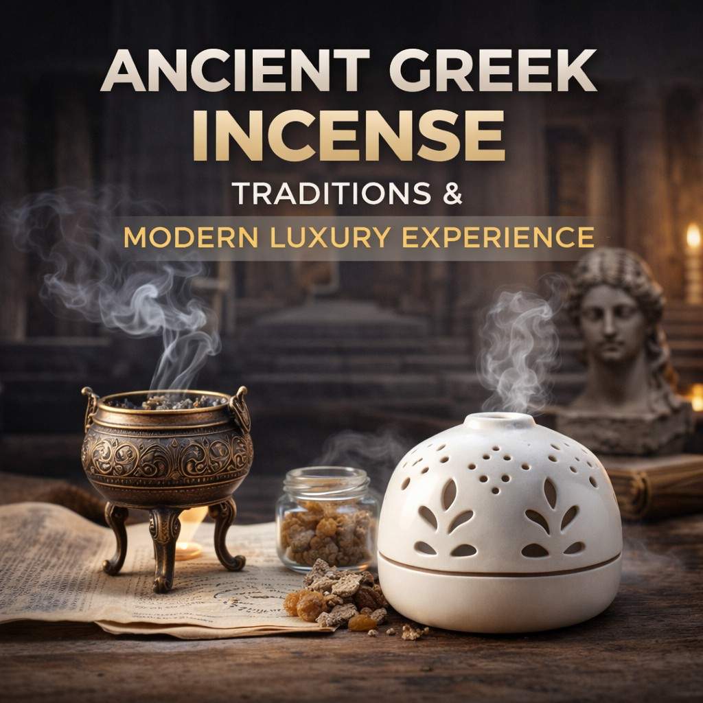 Ancient Greek Incense Traditions & Modern Luxury Experience