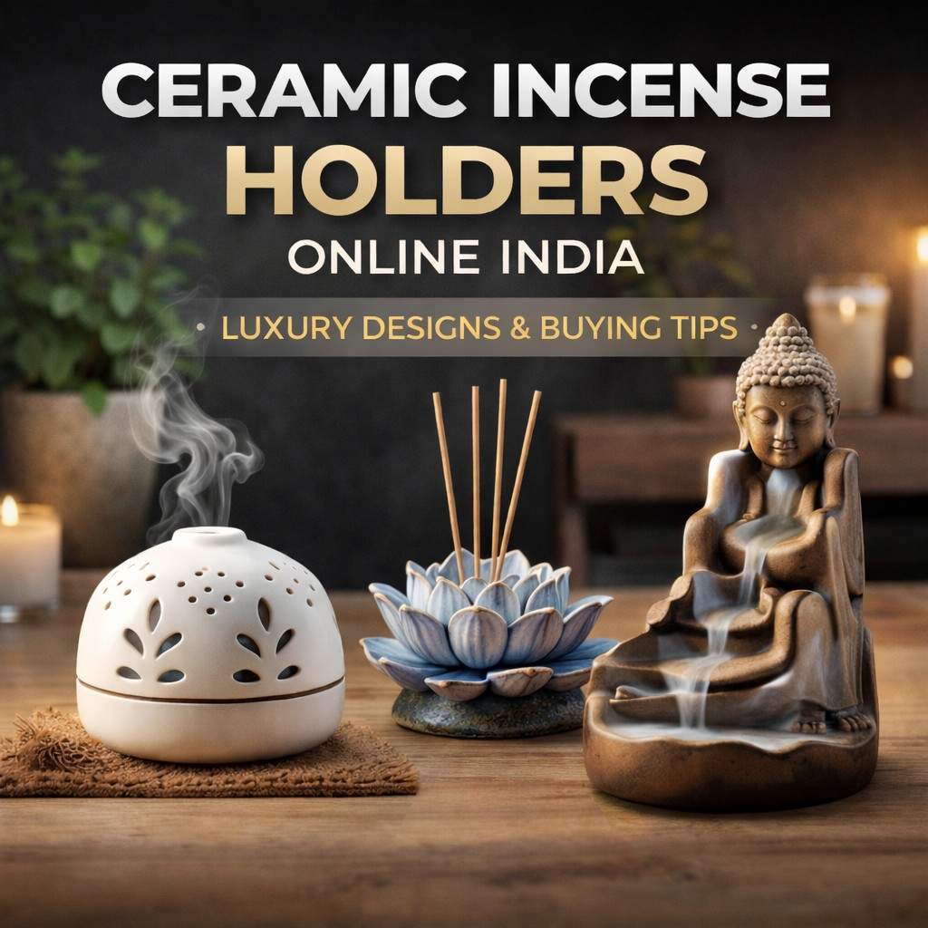 Ceramic Incense Holders Online India – Luxury Designs & Buying Tips