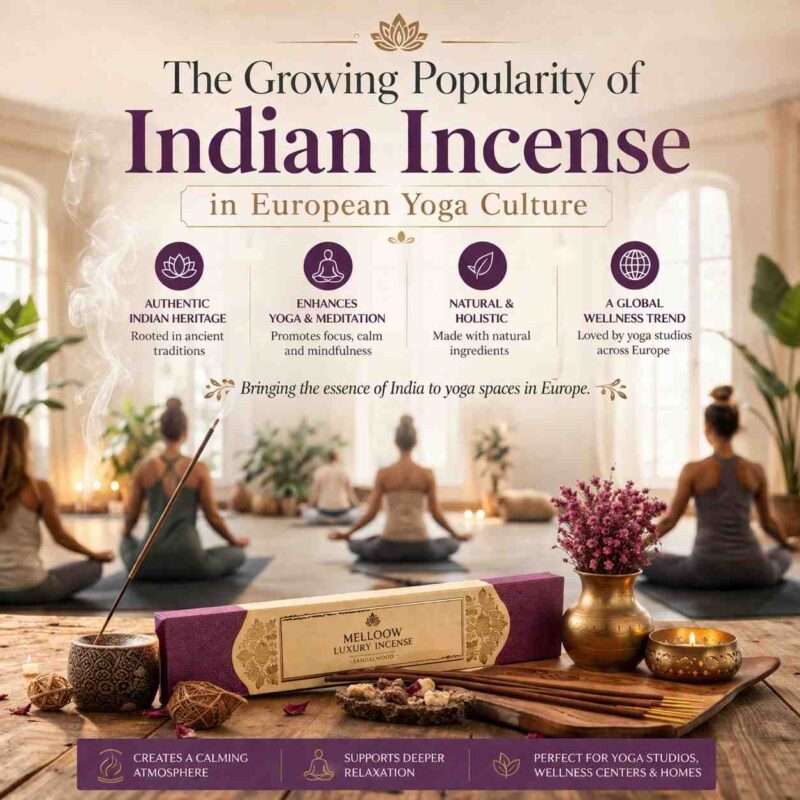 The Growing Popularity of Indian Incense in European Yoga Culture