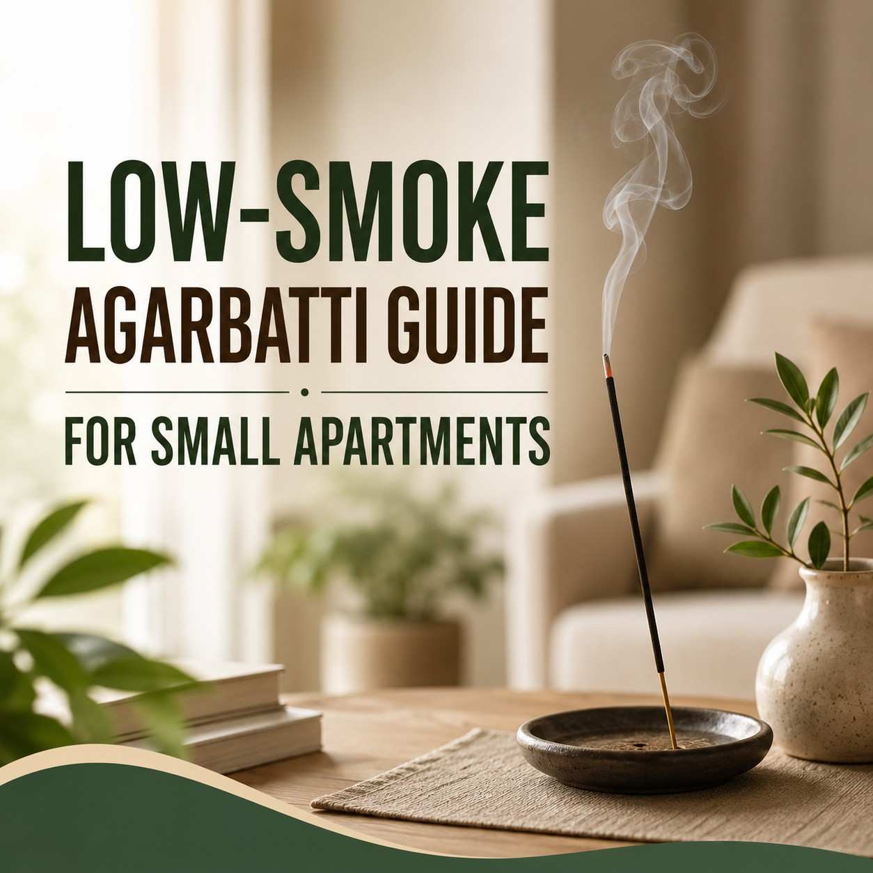 Low-Smoke Agarbatti Guide for Small Apartments