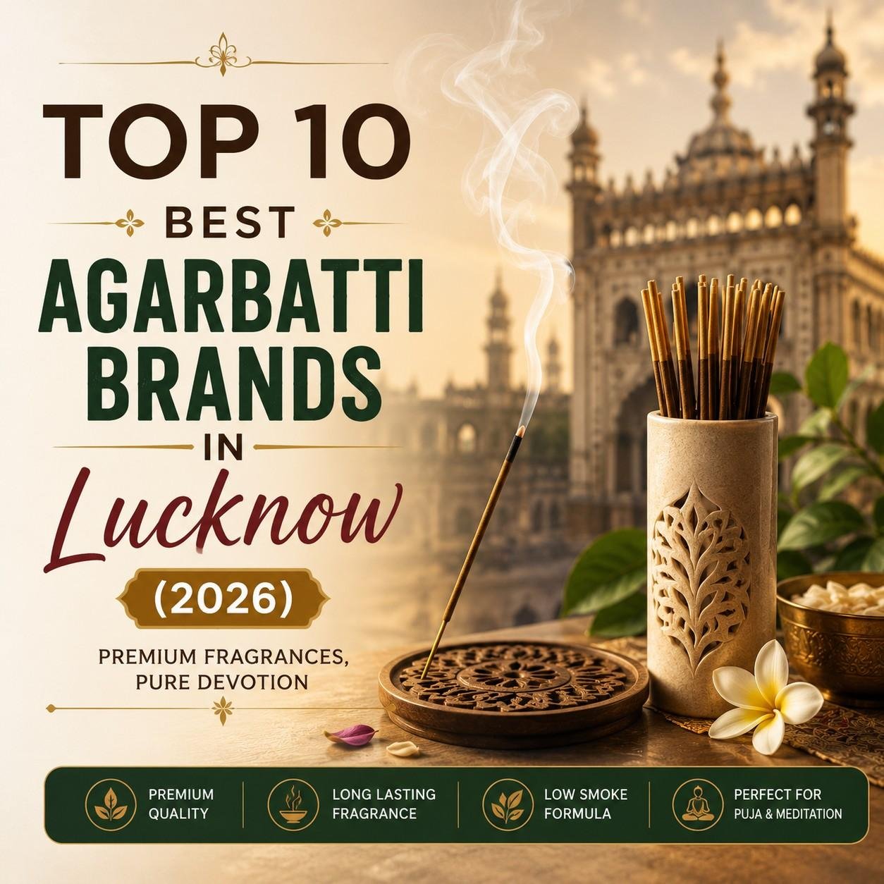 Top 10 Best Agarbatti Brands in Lucknow (2026)