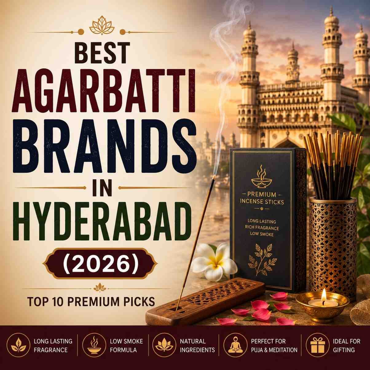 Best Agarbatti Brands in Hyderabad (2026) Top 10 Premium Picks